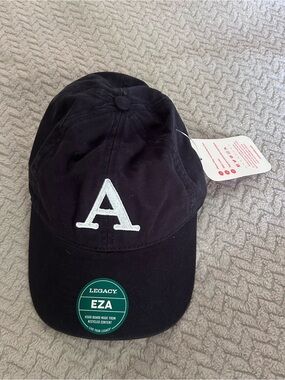 Legacy navy Baseball Cap with White 'A' Embroidery